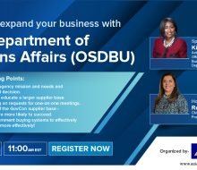 Grow and expand your business with U.S. Department of Veterans Affairs (OSDBU)
