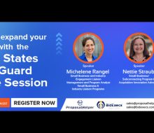 Grow and expand your business with the United States Coast Guard Encore Session