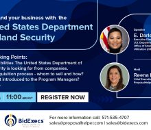 Grow and expand your business with The United States Department of Homeland Security